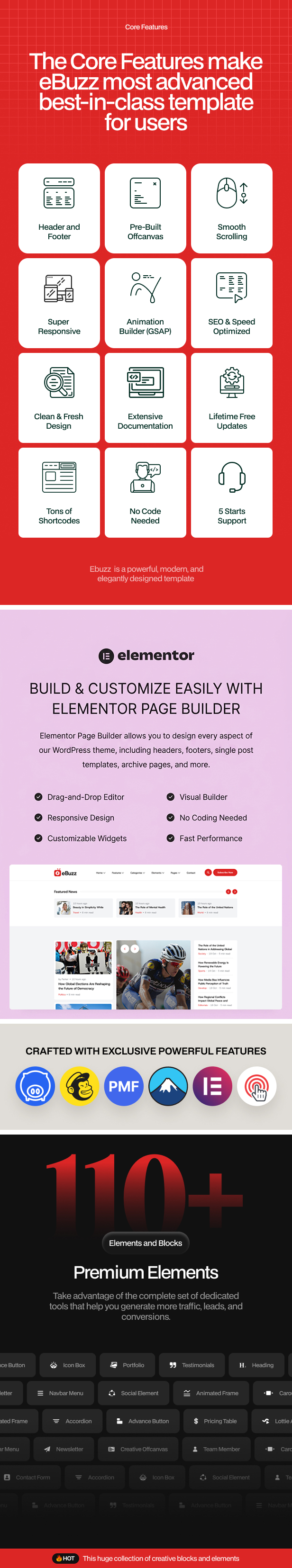 ebuzz - Blog, News & Magazine WordPress Theme - 3