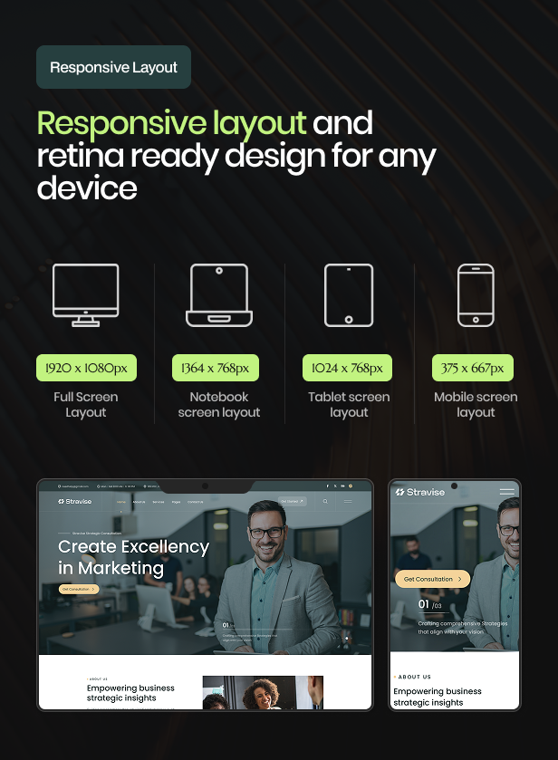 Stravise - Business Consulting WordPress Theme