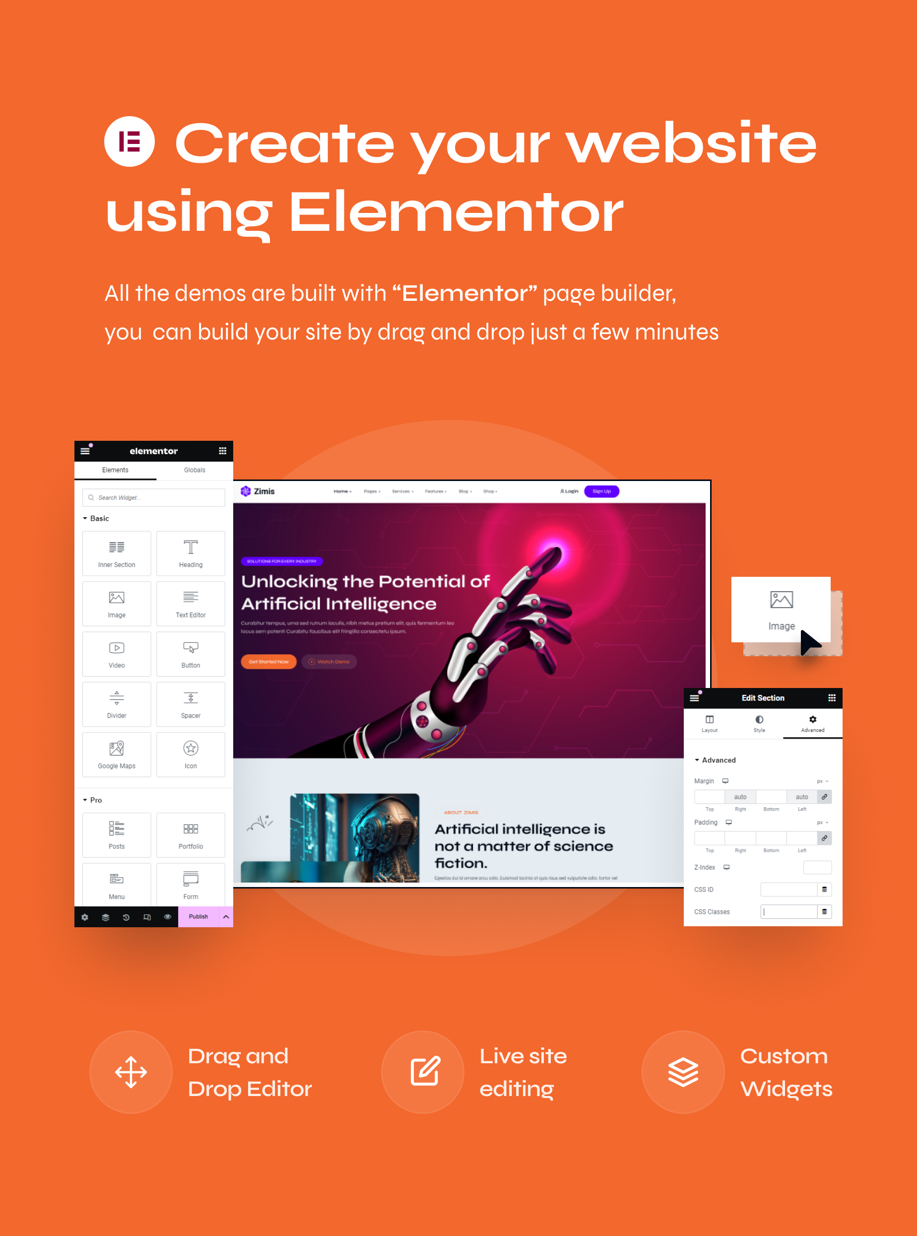 Zimis - Data Science & Analytics WordPress Theme